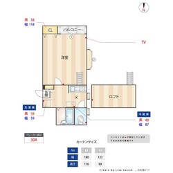 サンライズ・ガーデンIIの物件間取画像